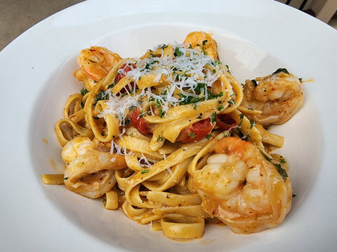 *163. Chipotle Shrimp Pasta