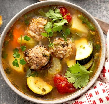 *S12. Mexican Meatball Soup